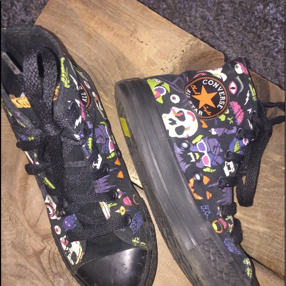 Converse All Star Halloween Skull & Clown high top Sneakers